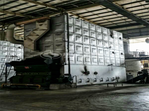 1200萬大卡的生物質導熱油爐