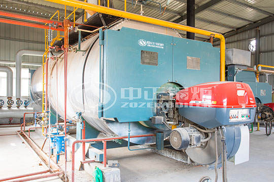 山東省煙臺(tái)市10噸冷凝式天燃?xì)庹羝仩t項(xiàng)目