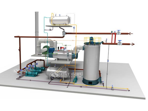 18000KW(1500萬大卡)25噸燃氣熔鹽爐