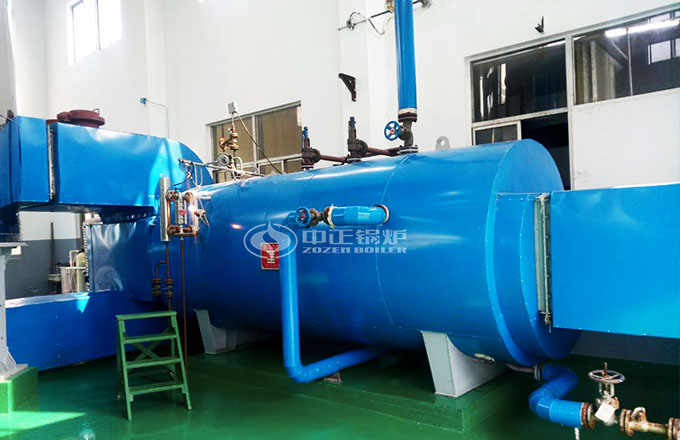 內蒙古自治區1200萬大卡立式導熱油鍋爐項目