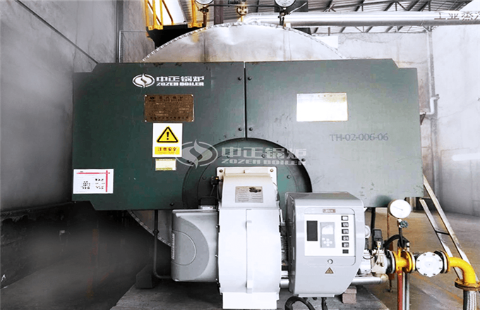 四川省6噸燃氣蒸汽鍋爐項目