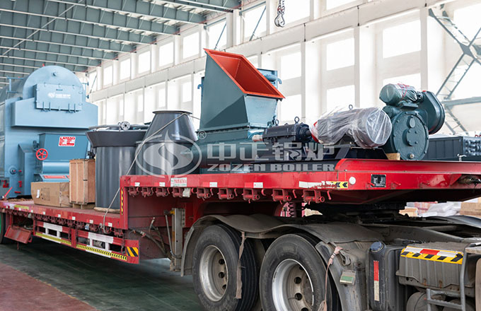 云南省2噸DZL系列生物質蒸汽鍋爐項目