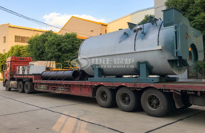 浙江省6噸高效型燃氣蒸汽鍋爐項目