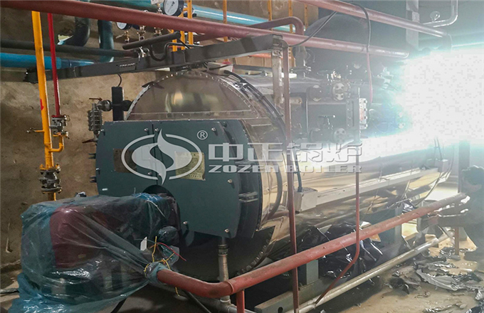 內蒙古1噸經(jīng)濟型燃氣蒸汽鍋爐項目